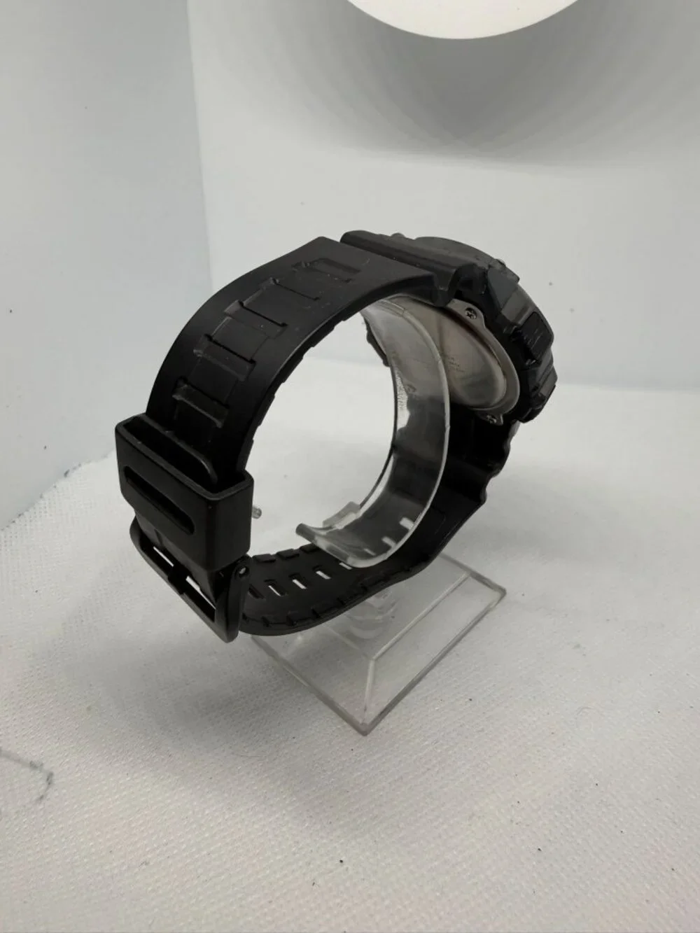 Casio W-735H Men's Black Digital Sport Watch 100M WR Vibe Alarm AS-IS - Picture 6 of 11